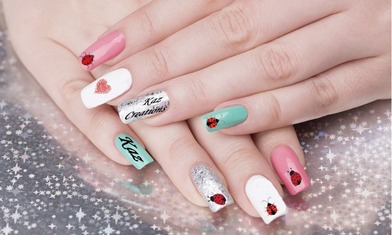 Ladybird Nail Art c1