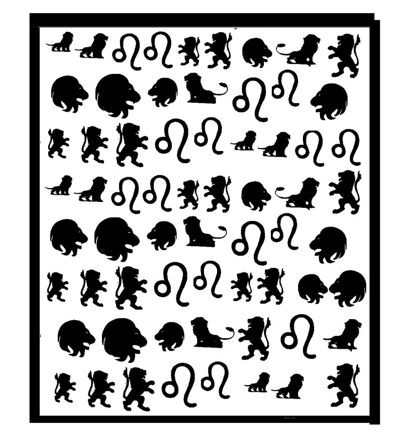Leo  Nail Stickers