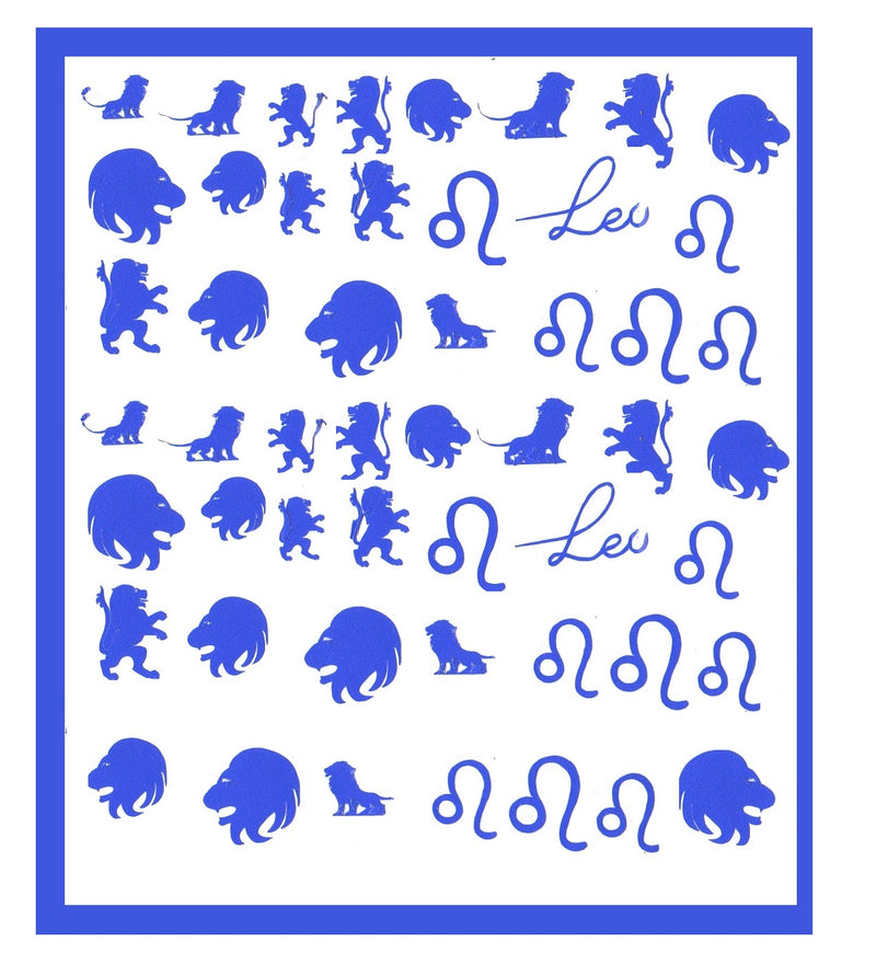 Leo  Nail Stickers