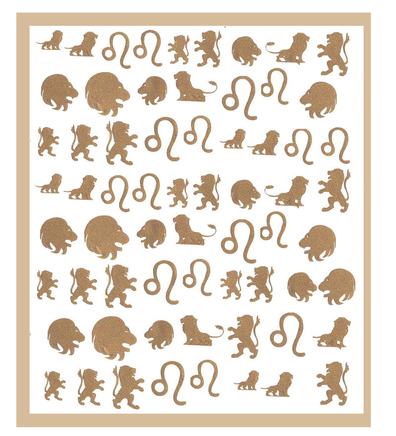 Leo  Nail Stickers