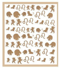 Leo  Nail Stickers