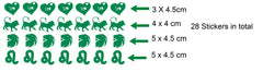 LEO  Vinyl Stickers ( Multiple colours to choose from )