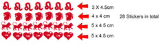 LEO  Vinyl Stickers ( Multiple colours to choose from )