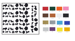 Lion Nail Stickers