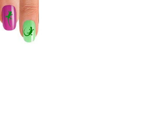 Lizard  Nail Stickers