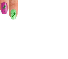 Lizard  Nail Stickers
