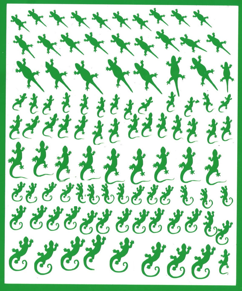 Lizard  Nail Stickers