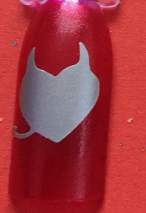 Love is in the air Hearts Cupid Valentines Nail Stickers