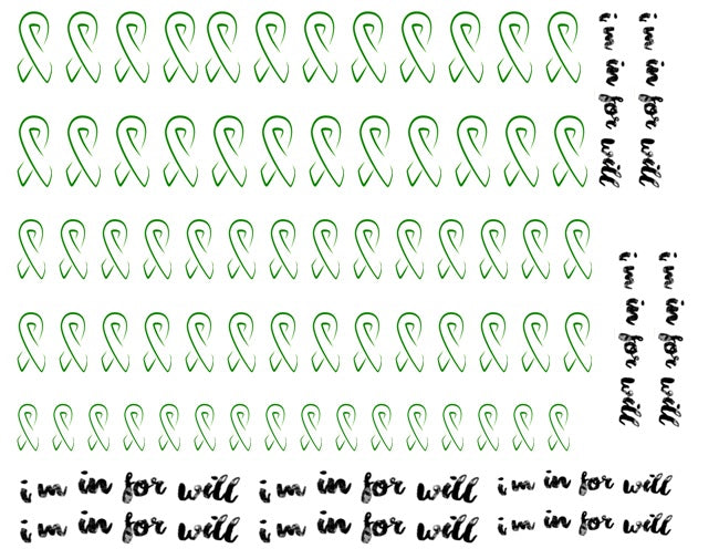 Lion Nail Stickers