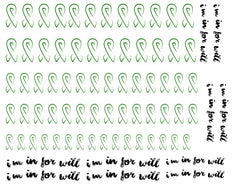 Lion Nail Stickers