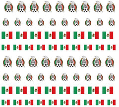 Algeria  Nail Art Decal