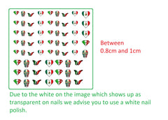 Mexico Nail Art Decal