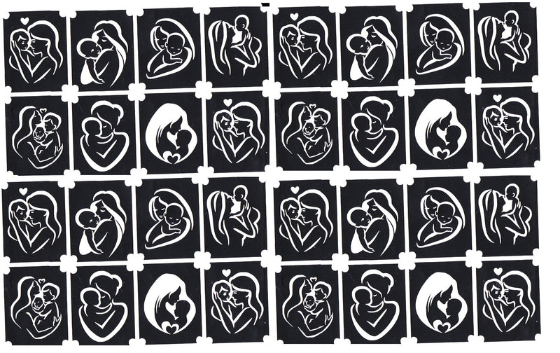 USA AmericaTattoo Stencils