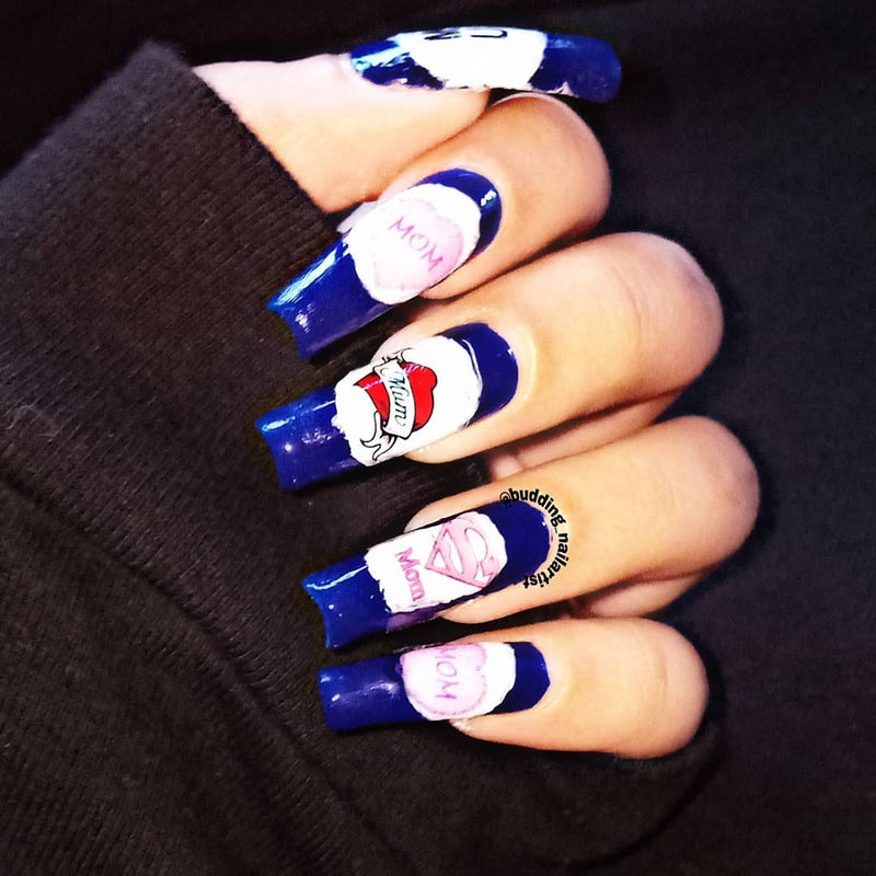 Mum Nail Art