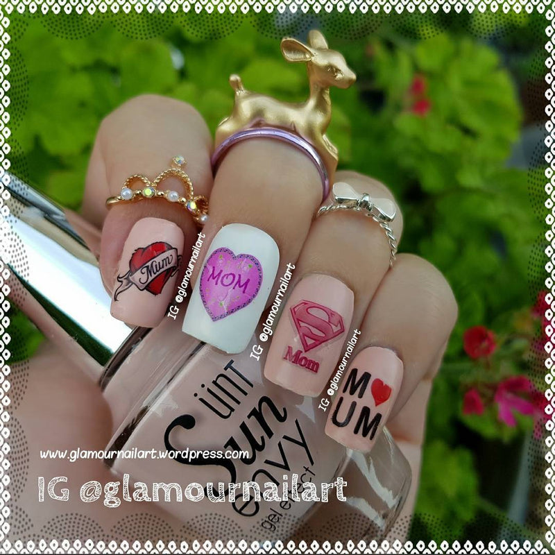 Mum Nail Art