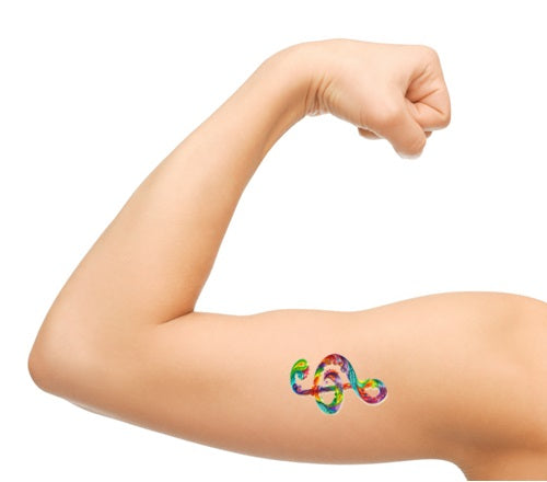 Musical Notes Temporary Tattoos