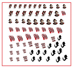 Nail Stencils style 139