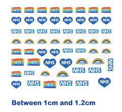 NHS Support Nail Art Decals