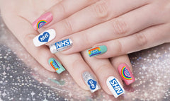 NHS Support Nail Art Decals