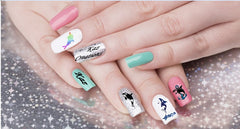 Orca Killer Whale Nail Art Decals