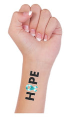 Ovarian Cancer Temporary Tattoos