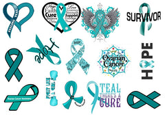 ALS ( Amyotrophic Lateral Sclerosis )  Awareness Temporary Tattoos
