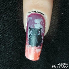 Owl Nail Art