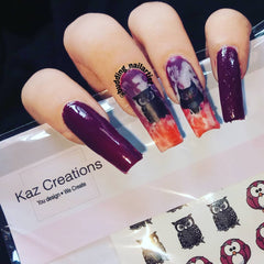 Owl Nail Art