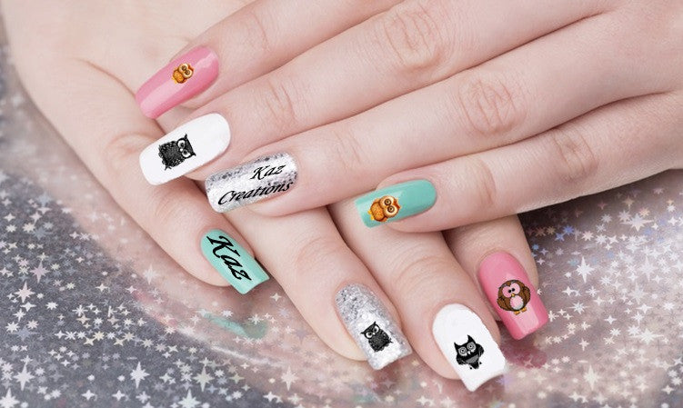 Owl Nail Art