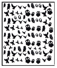 Owl Nail Stickers