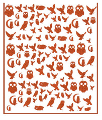 Owl Nail Stickers
