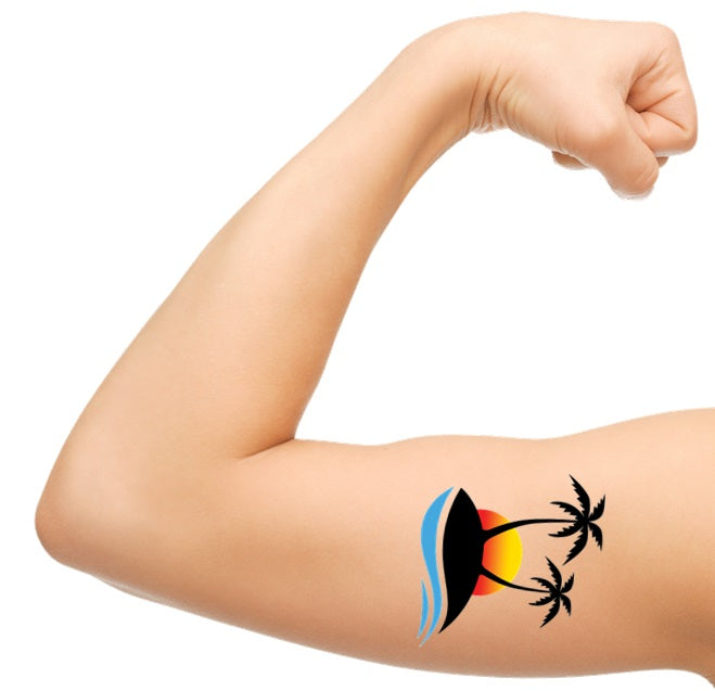 Palm Tree Temporary Tattoos
