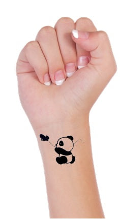 Panda Temporary Tattoos