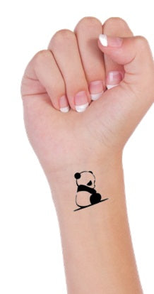 Panda Temporary Tattoos