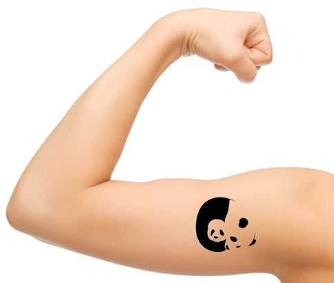 Panda Temporary Tattoos