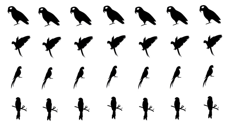 Musical Instruments  Vinyl Stickers ( Multiple colours to choose from )