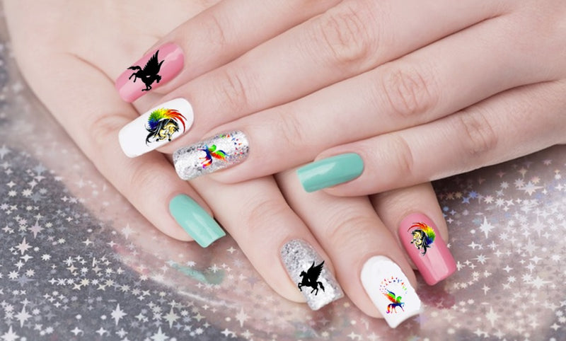Pegasus  Nail Art Decal