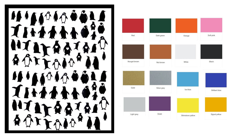 Penguin Nail Stickers