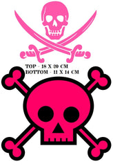Skull Iron On Transfer ( Several Designs )