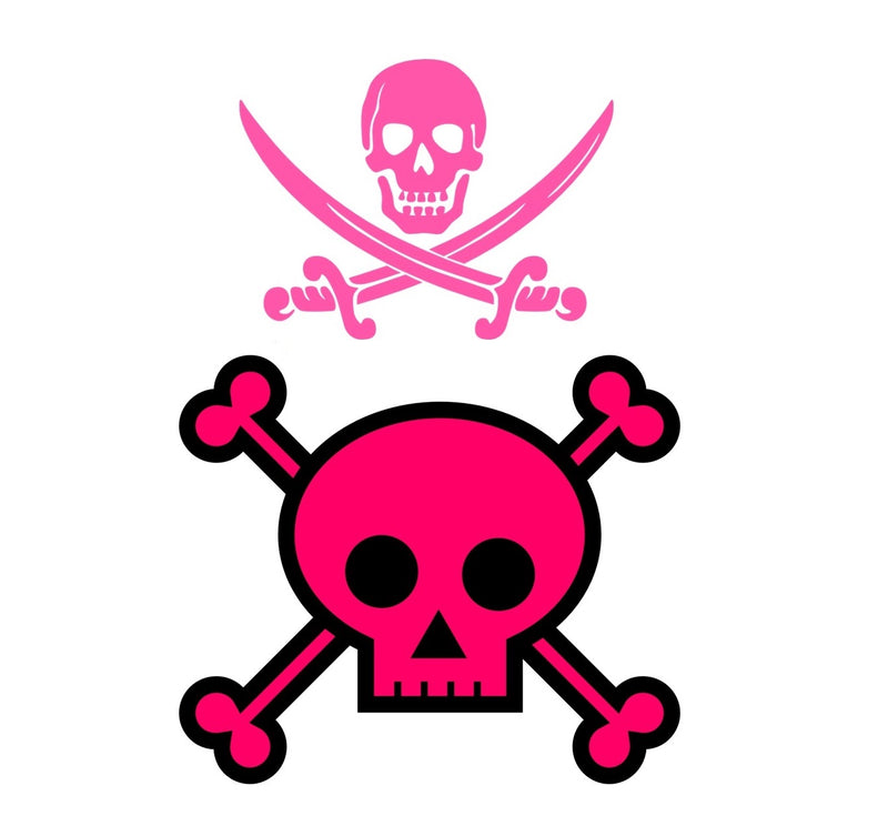 Skull Iron On Transfer ( Several Designs )