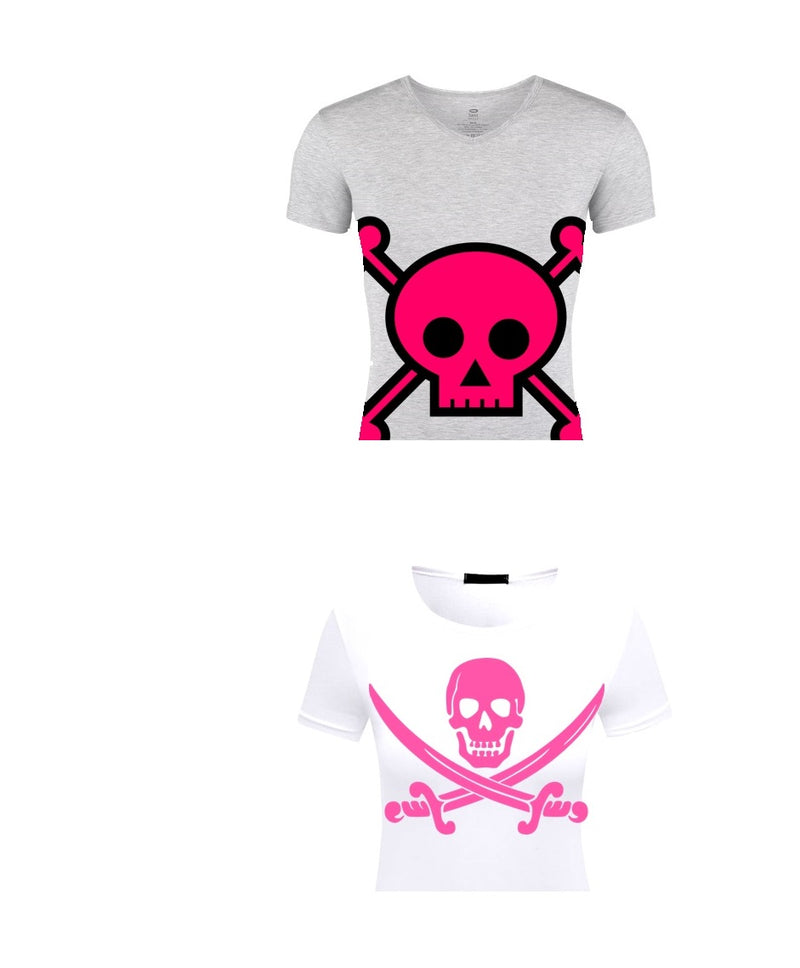 Skull Iron On Transfer ( Several Designs )