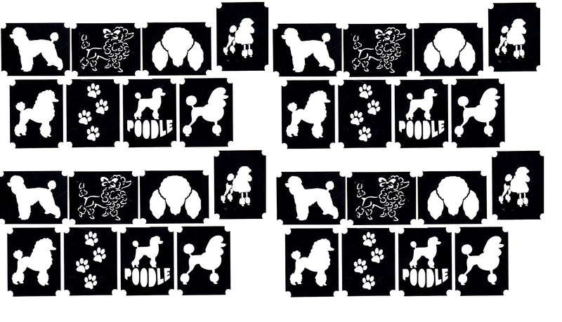 32 Poodle Tattoo Stencils