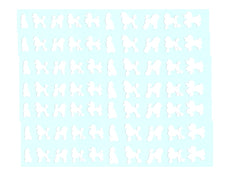 Poodle  Nail Stickers