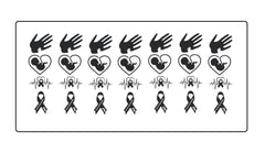 Premature Baby Vinyl Stickers ( Multiple colours to choose from )