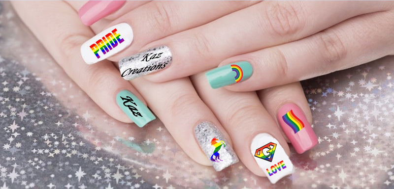 Pride LGBTQ  Nail Art Collection