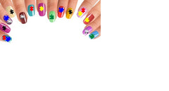 Puzzle Autism  Nail Stickers