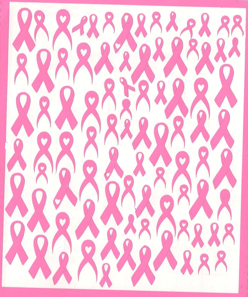 Awareness Ribbon Nail Stickers
