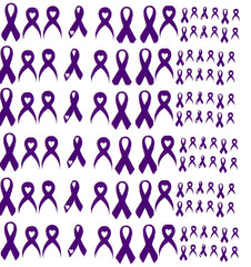 Awareness Ribbon Nail Stickers