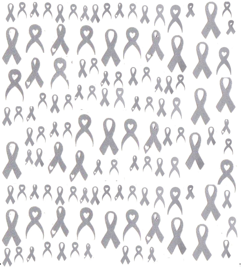 Awareness Ribbon Nail Stickers