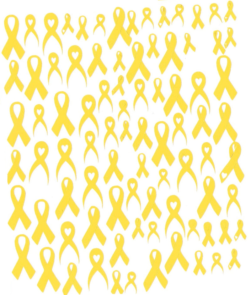 Awareness Ribbon Nail Stickers